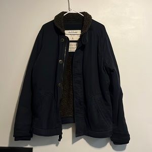 Abercrombie & Fitch Navy blue jacket